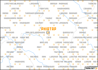 map of Phia Tắp