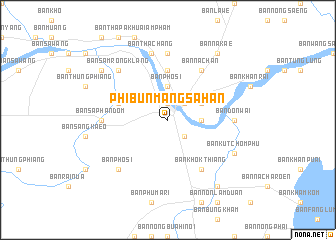 map of Phibun Mangsahan