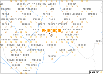 map of Phiêng Ðài