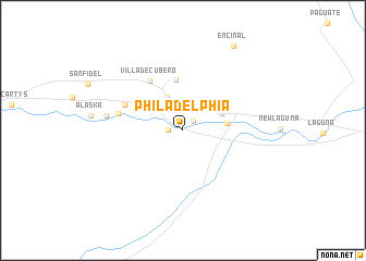 map of Philadelphia