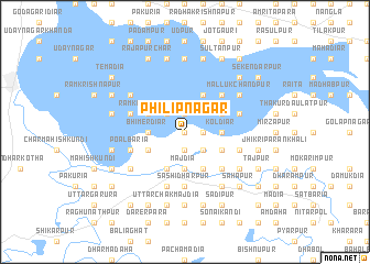 map of Philipnagar