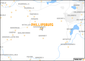 map of Phillipsburg