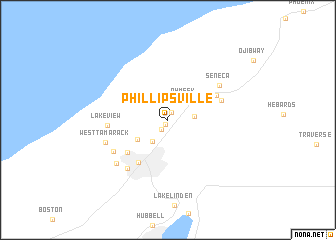 map of Phillipsville