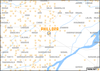 map of Phillora
