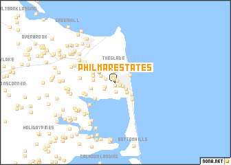 map of Phil Mar Estates