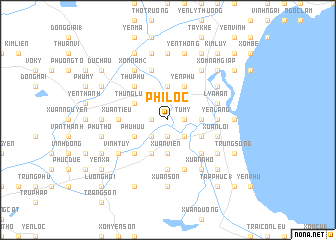 map of Phi Lọc
