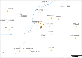 map of Phil