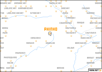 map of Phin Hô