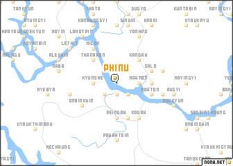 map of Phinu