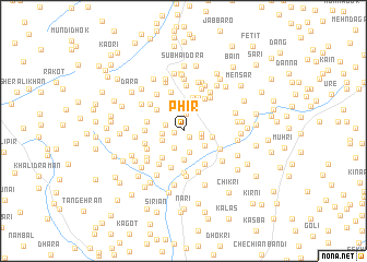 map of Phir