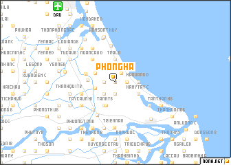 map of Phong Hà