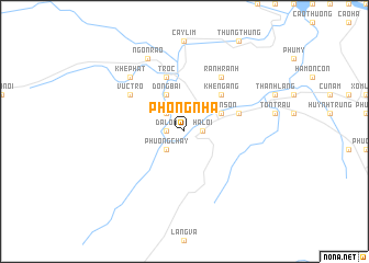 map of Phong Nha