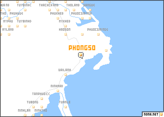 map of Phong Sổ