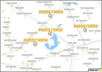 map of Phong Thạnh