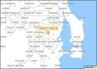 map of Phố Trạch