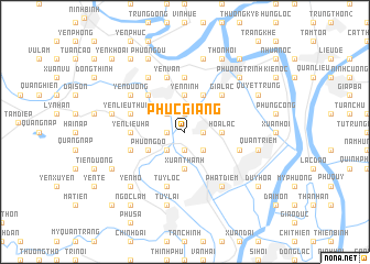 map of Phúc Giang