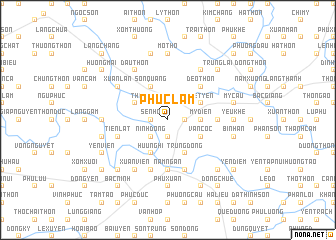 map of Phúc Lâm