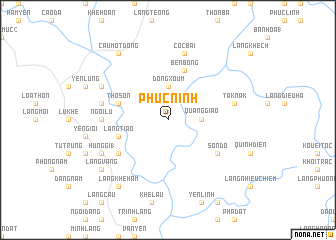 map of Phúc Ninh