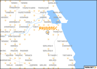 map of Phú Dong (2)