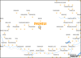 map of Phú Heui
