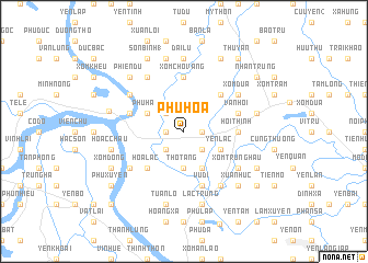 map of Phủ Hoa