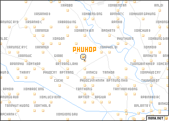 map of Phú Hộp