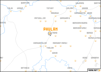 map of Phú Lâm