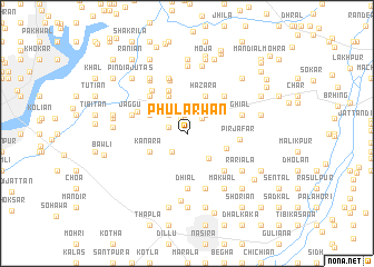 map of Phularwān