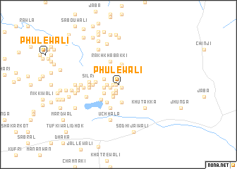 map of Phulewāli