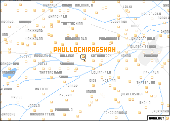 map of Phullo Chirāg Shāh
