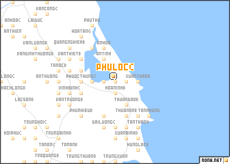 map of Phú Lộc (2)