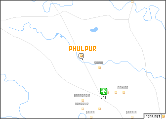 map of Phūlpur