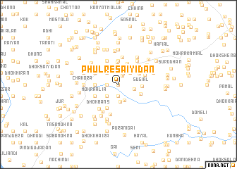 map of Phulre Saiyidān