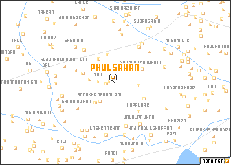 map of Phul Sāwān