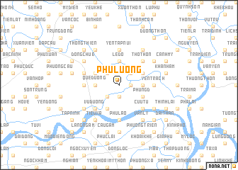 map of Phù Lương