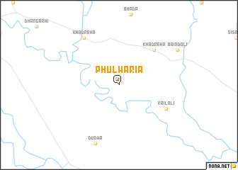 map of Phulwāriā