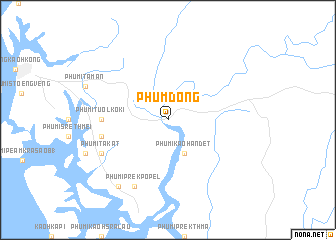 map of Phum Dong