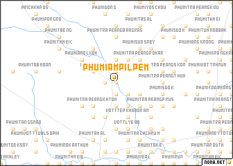 map of Phumĭ Âmpĭl P\