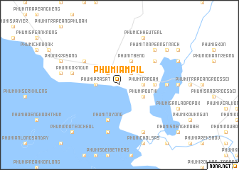 map of Phumĭ Âmpĭl