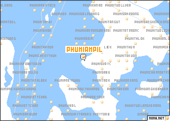 map of Phumĭ Âmpĭl