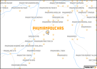 map of Phumĭ Âmpŏu Chăs