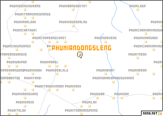 map of Phumĭ Ândong Slêng