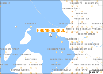 map of Phumĭ Ângkaôl