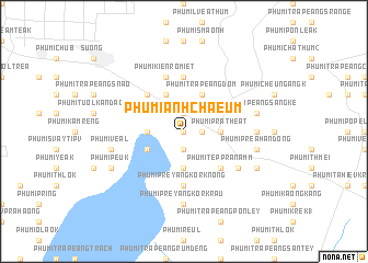 map of Phumĭ Ânhchaeum
