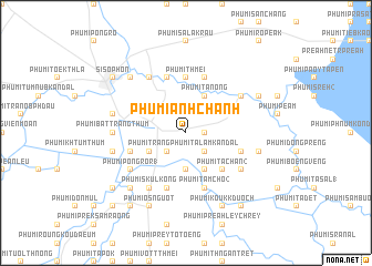 map of Phumĭ Ânhchanh