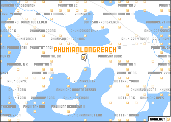 map of Phumĭ Ânlóng Réach