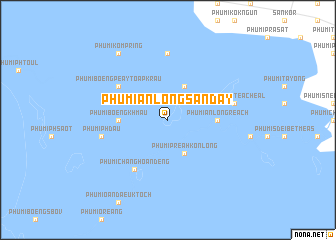map of Phumĭ Ânlóng Sânday