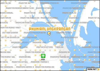 map of Phumĭ Ânlŭng Krângan