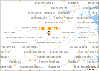 map of Phumĭ Ántêk