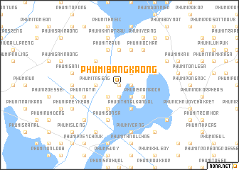 map of Phumĭ Bâng Kaông